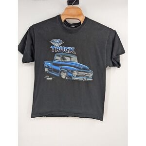 Vintage Ford Shirt Men's Truck Lowrider Y2K F100 Car Racing Hot Rod Cholo